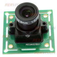 30萬像素60幀高速攝像頭，采用COMS頂級方案OV7725感光片